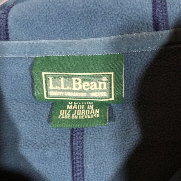 L.L. Bean Polartec Full Zip Fleece Jacket Mens Size Large Windblock Outdoors - Picture 7 of 11